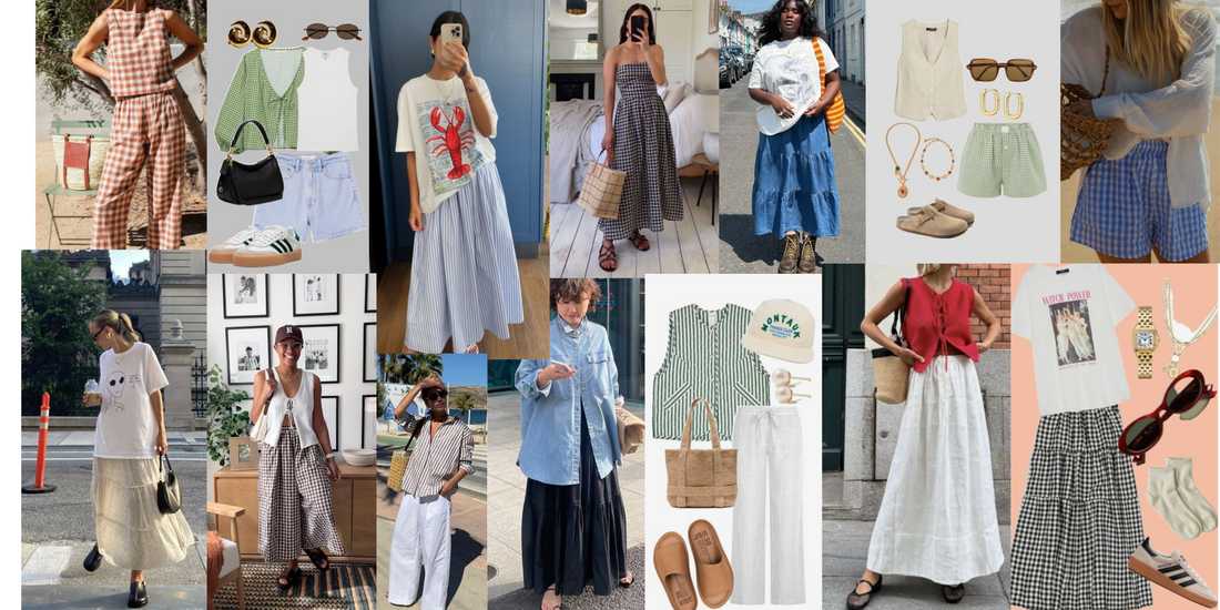 Trends We Are Loving For Summer: Gingham, Long Skirts & That Nantucket Summer Feel