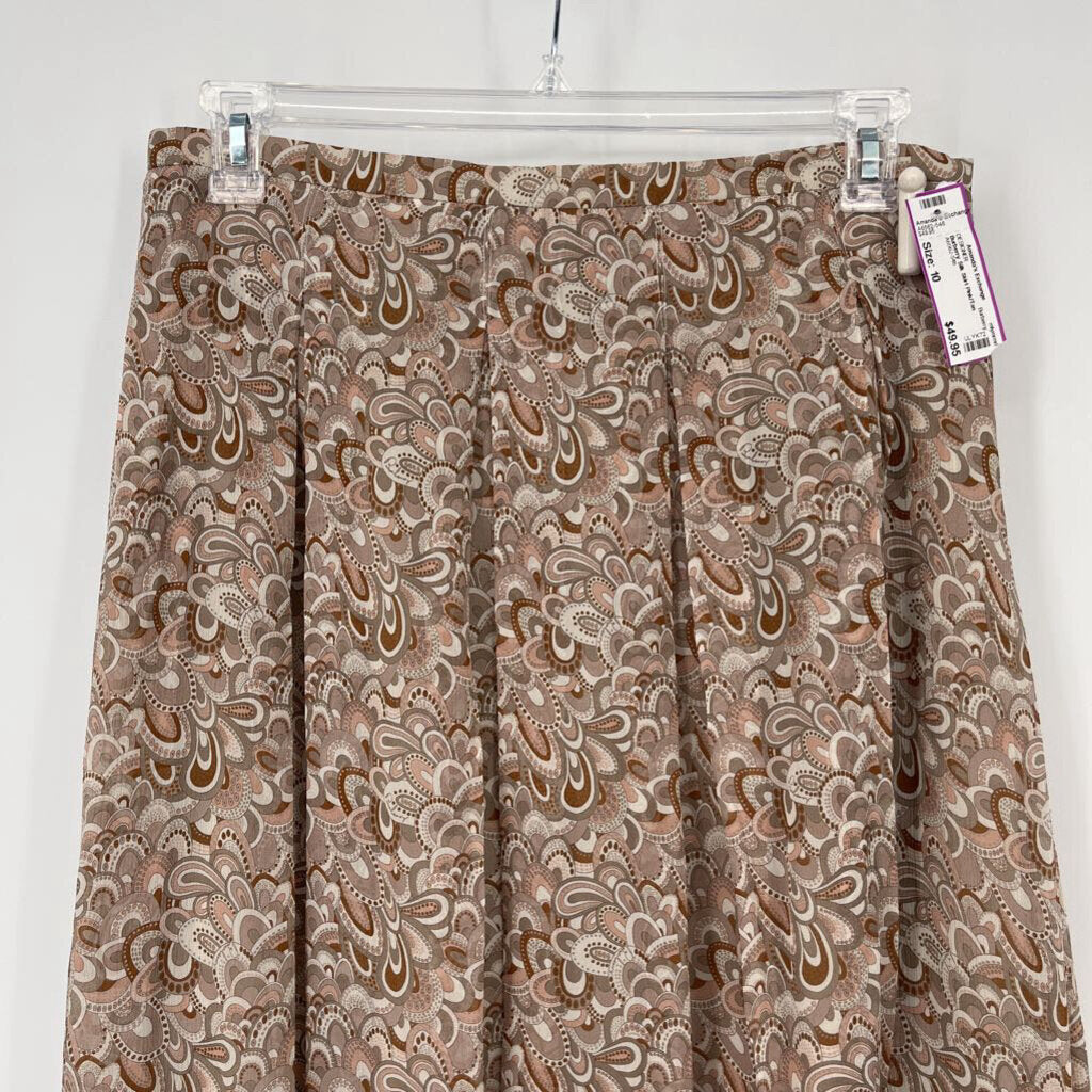 Burberry Silk Skirt