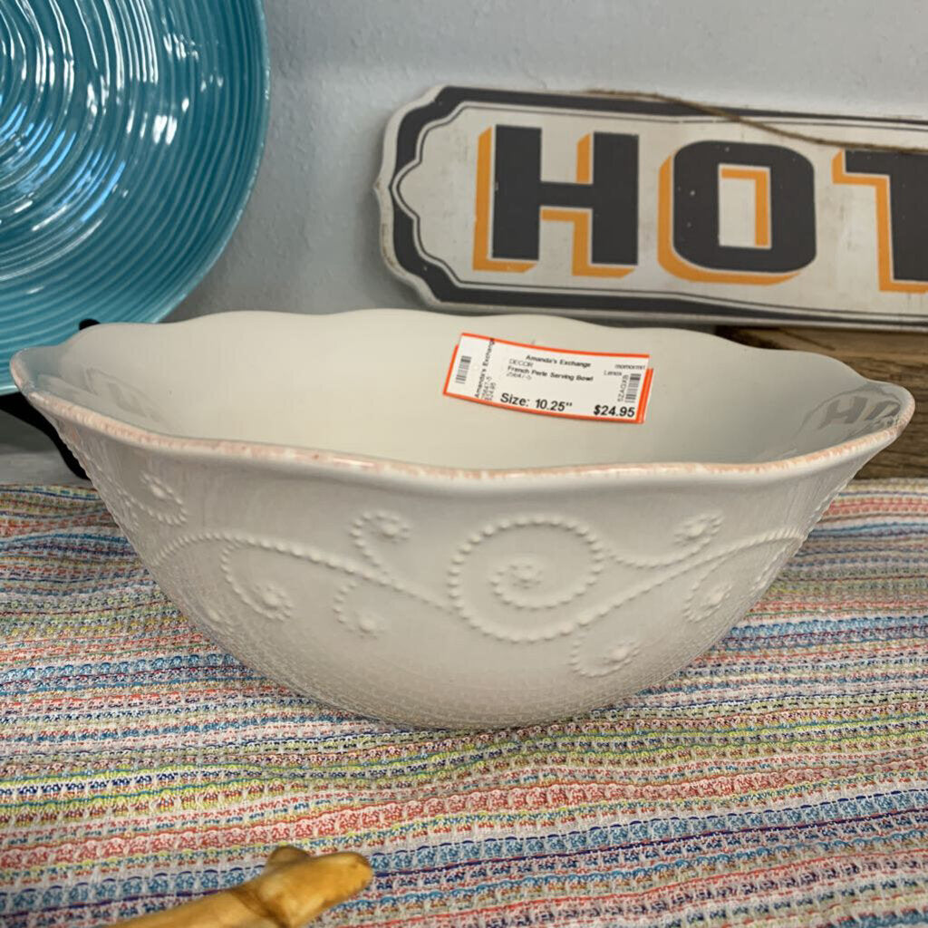 French Perle Serving Bowl