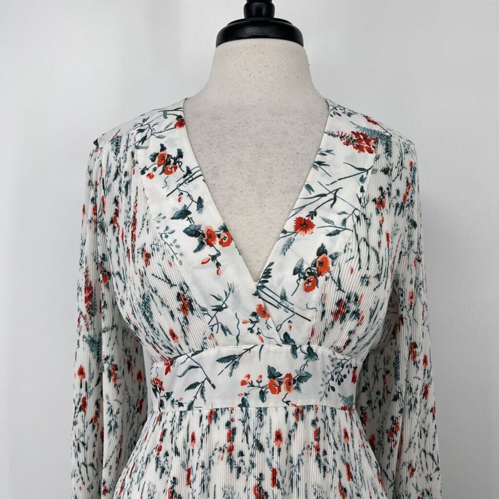 Maje L/s Floral Dress