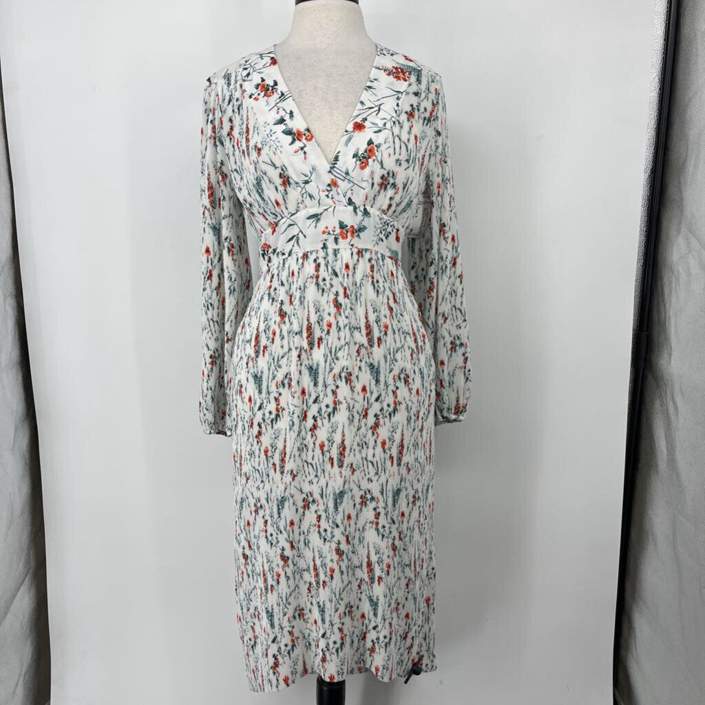 Maje L/s Floral Dress