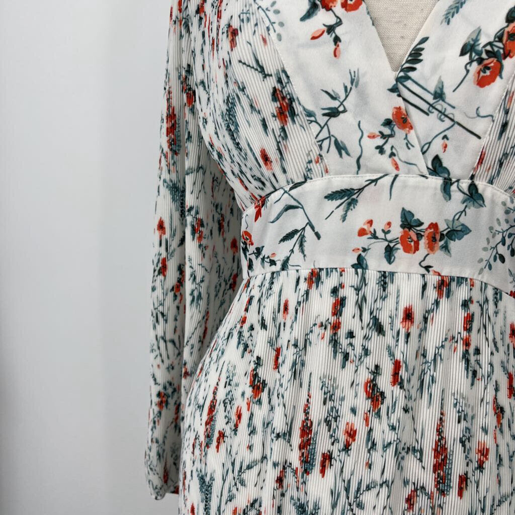Maje L/s Floral Dress