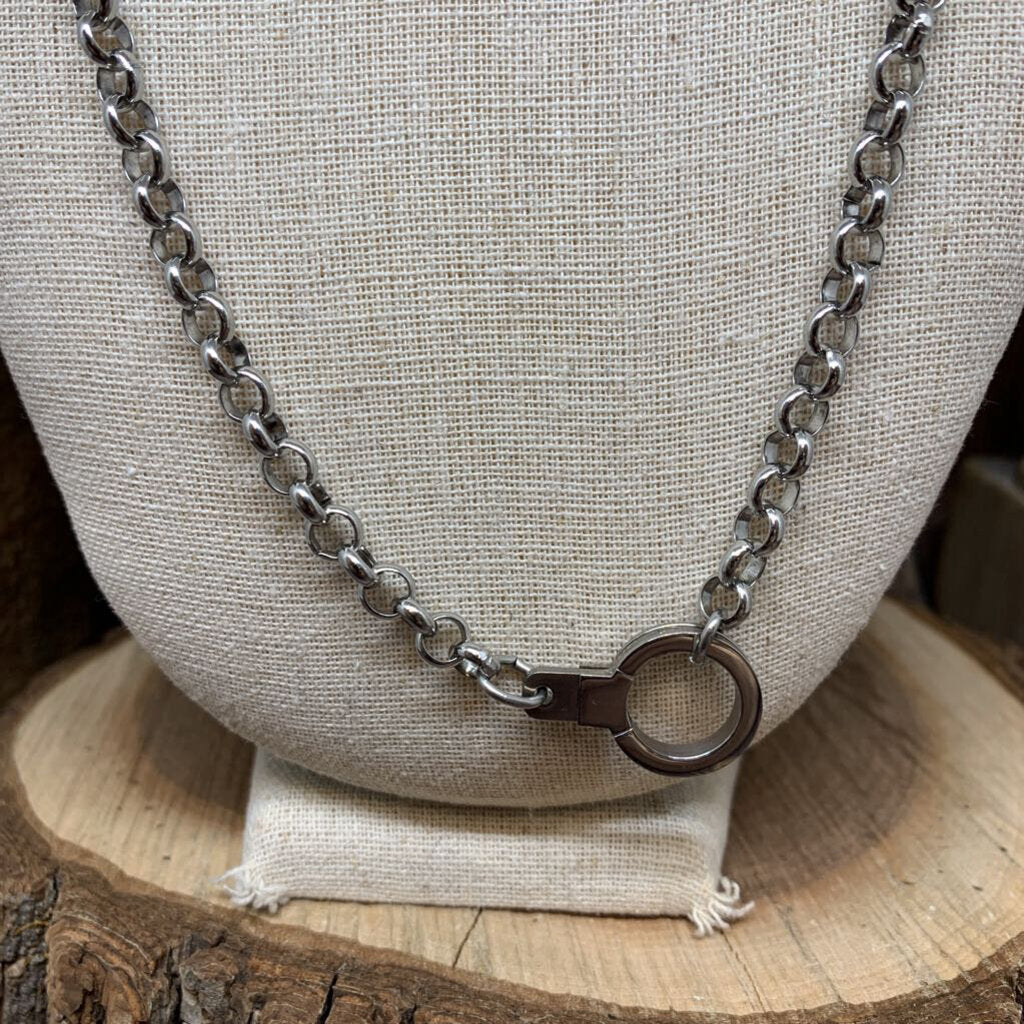Air & Anchor Round Chain Necklace