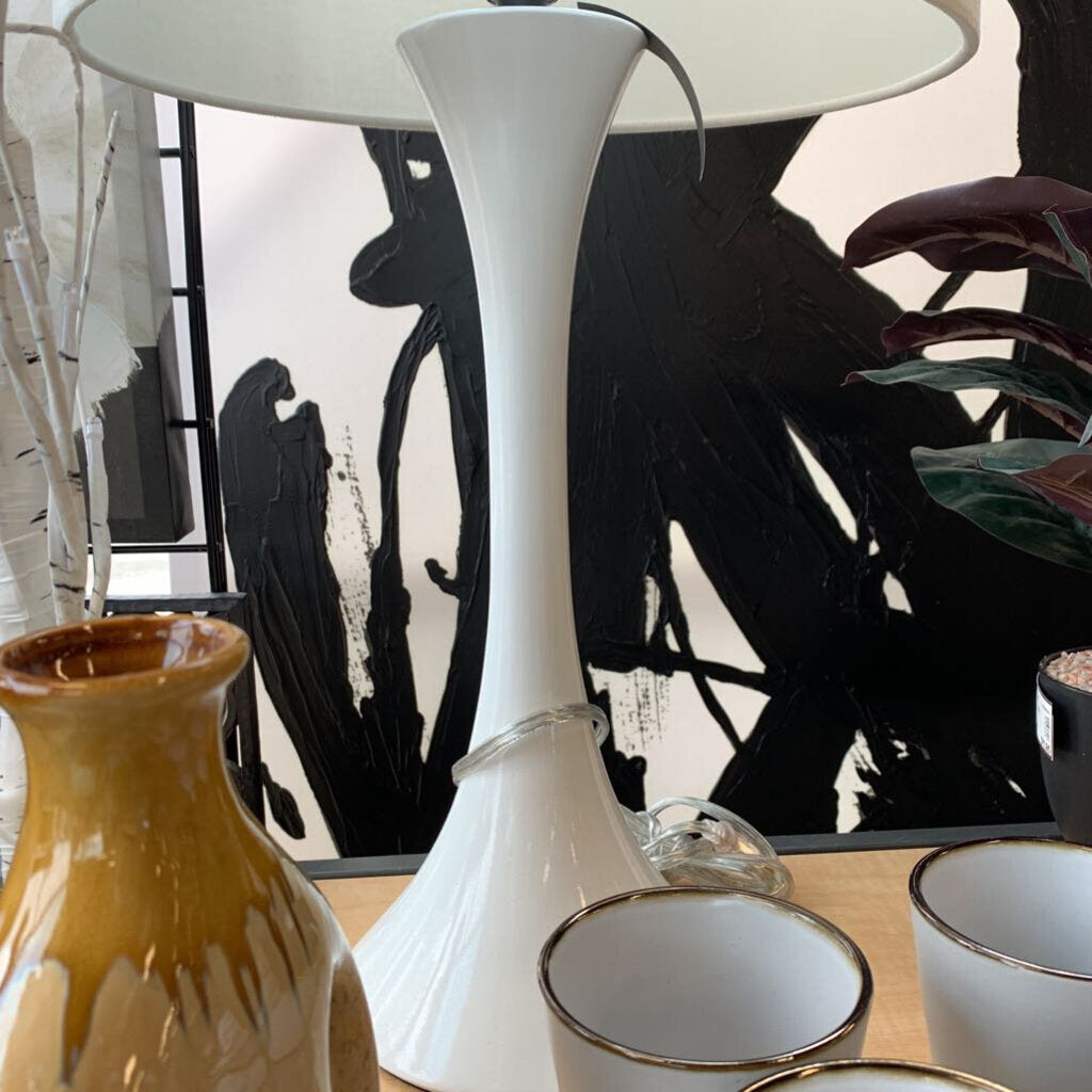 Taper Ceramic Base Lamp