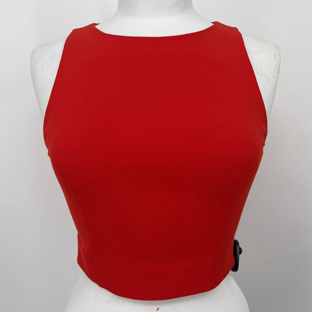 Alice + Olivia Slvls Crop Shirt