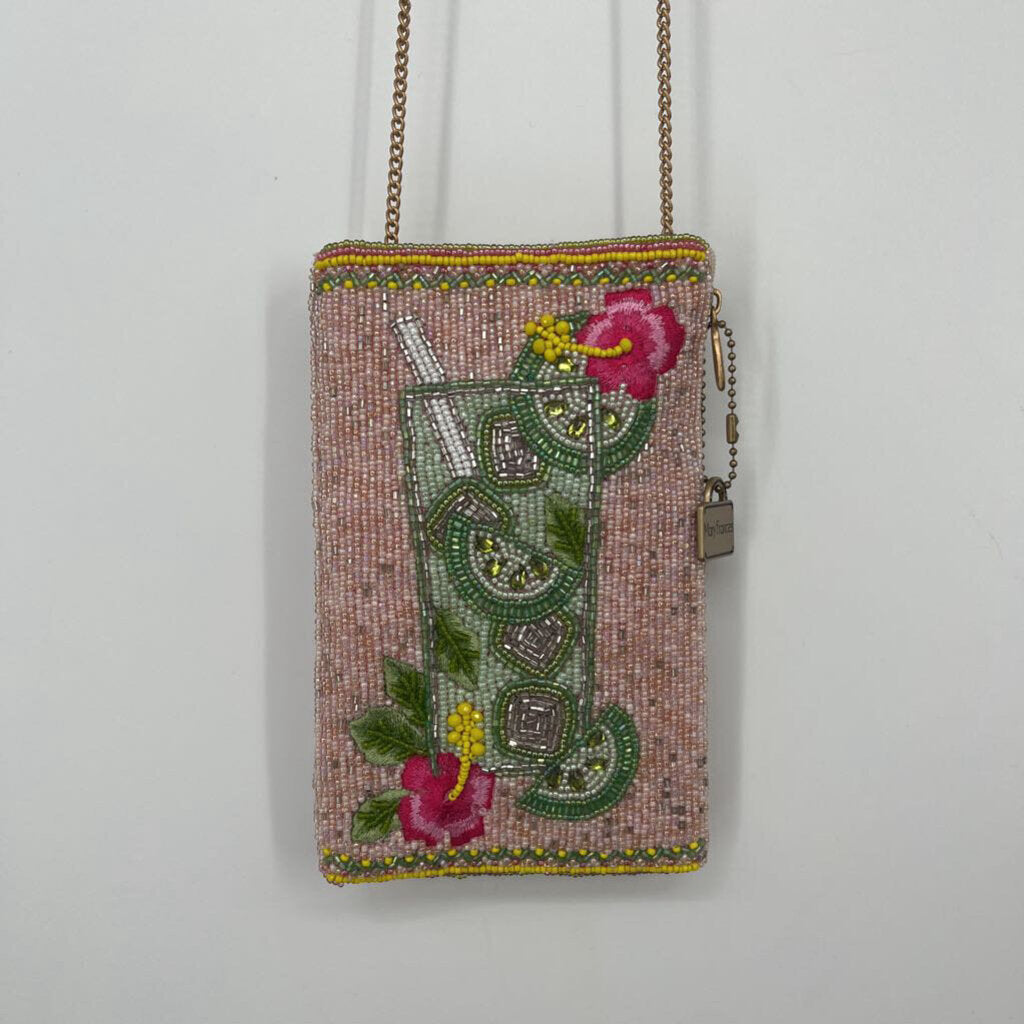 Mary Frances Beaded Crossbody