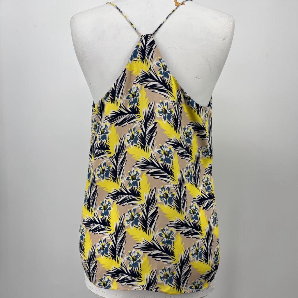 J. Crew Floral Silk Tank