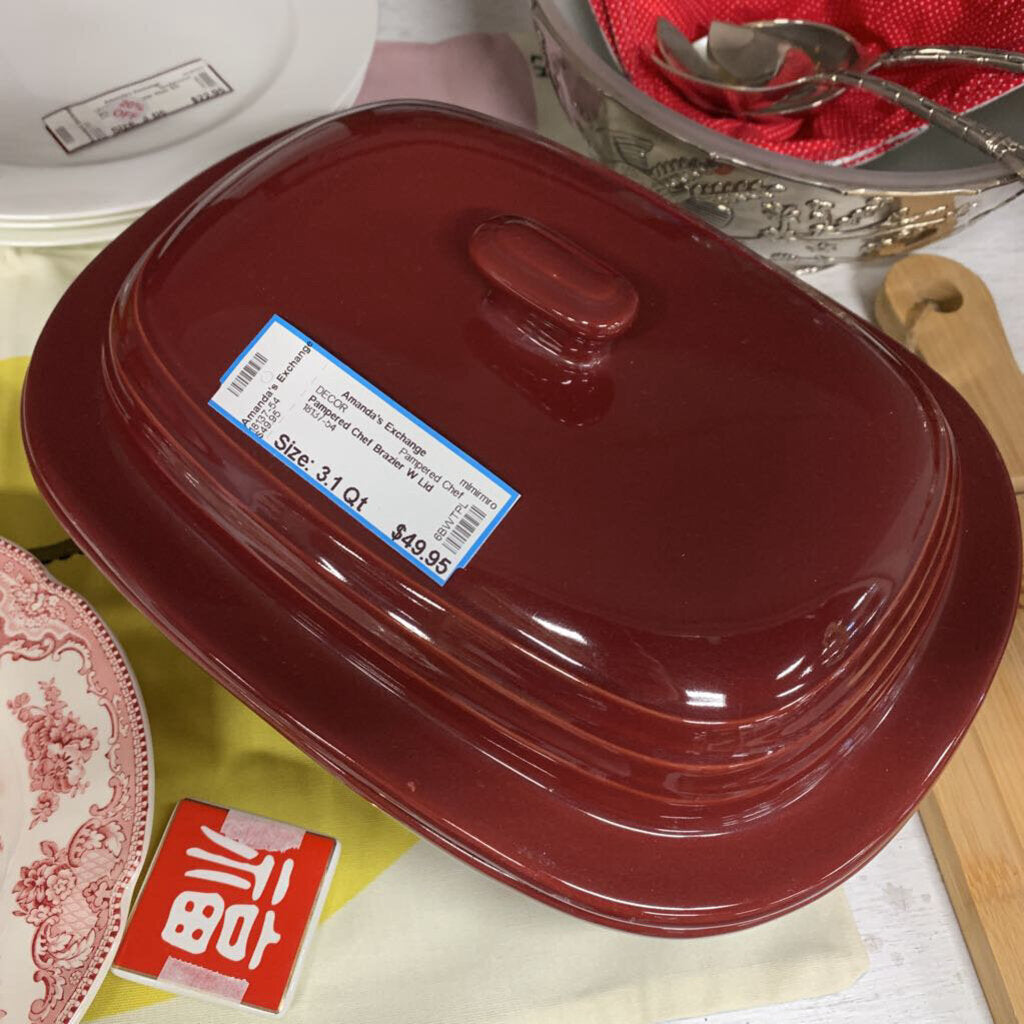 Pampered Chef Brazier W Lid