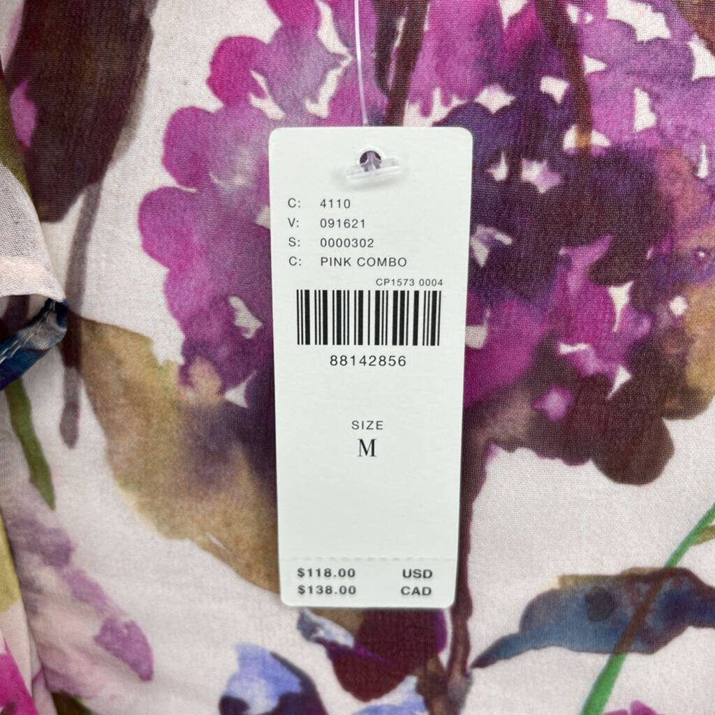 Anthroplogie Sleeveless Floral Shirt