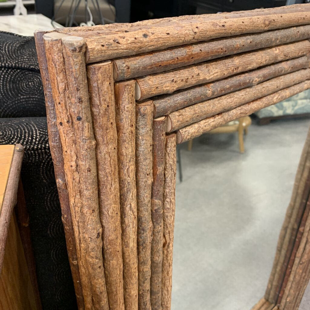Rustic Cabin Look Dresser w/Mirror