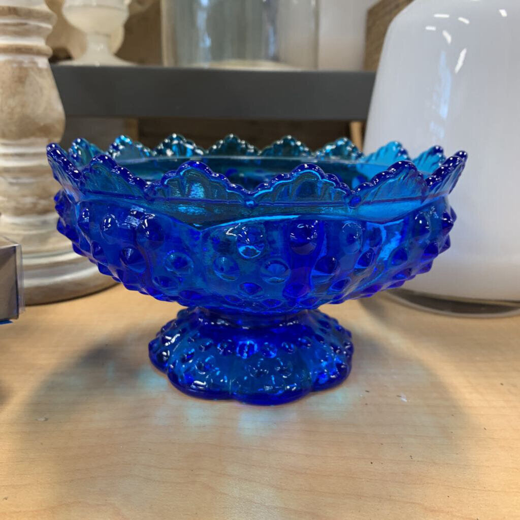 Fenton Hobnail Candle Holder