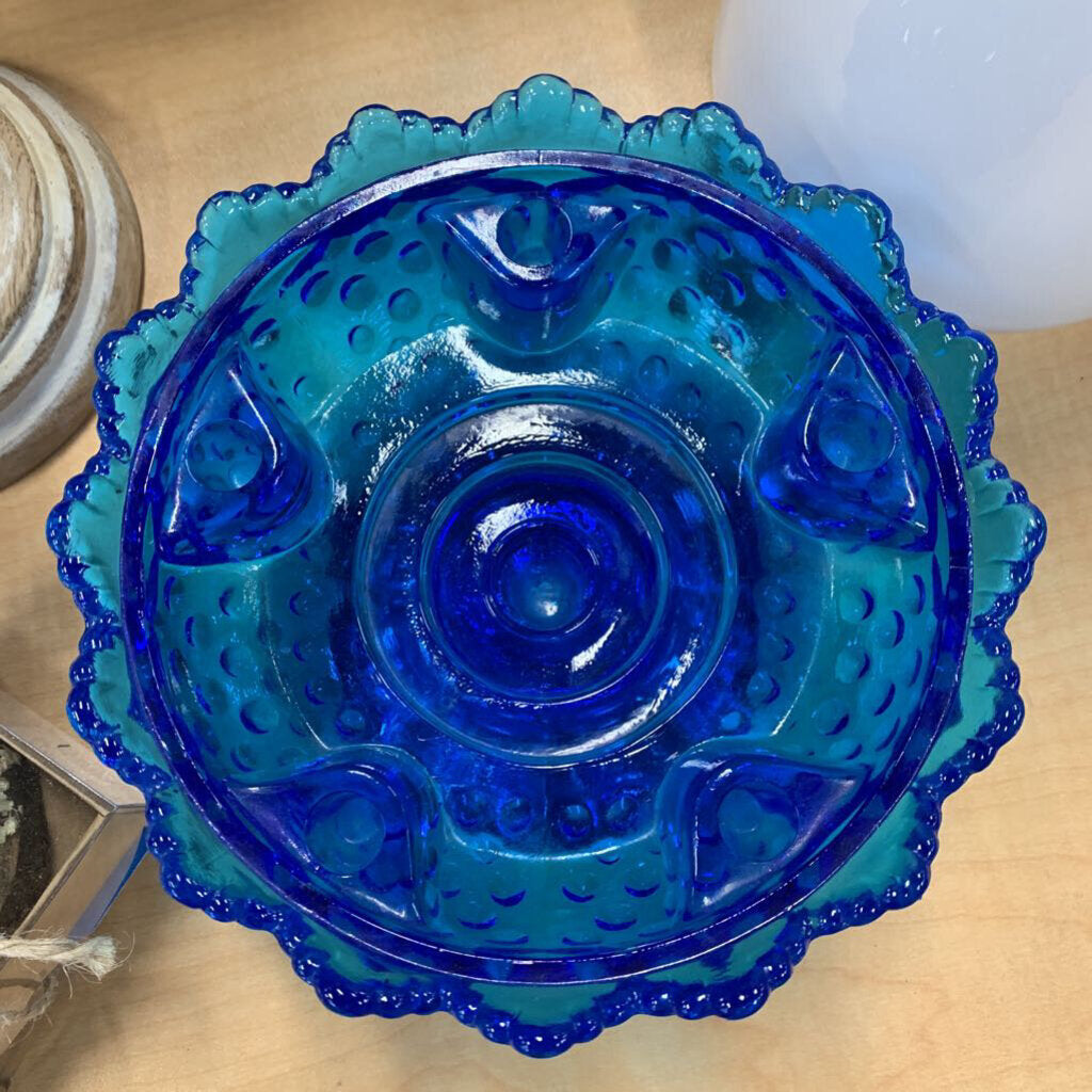 Fenton Hobnail Candle Holder