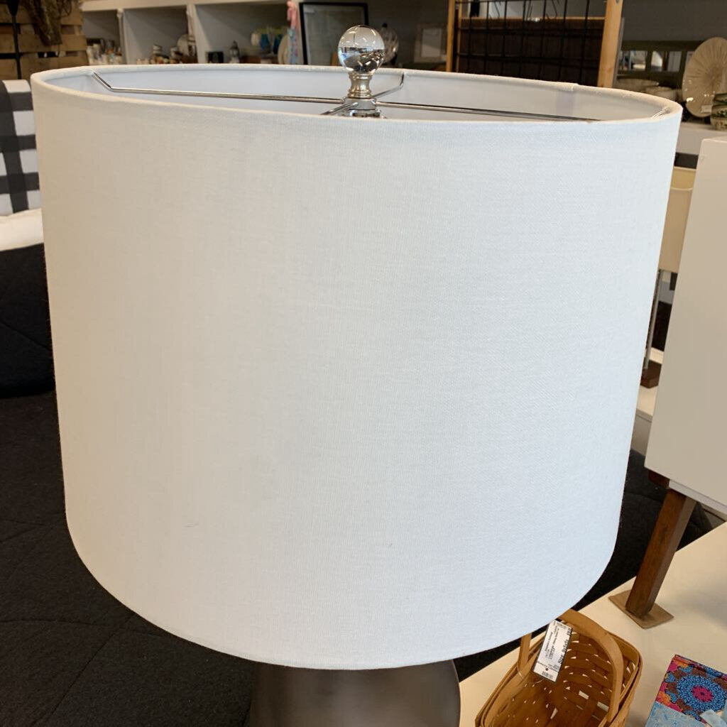 Frosted Glass Base Lamp