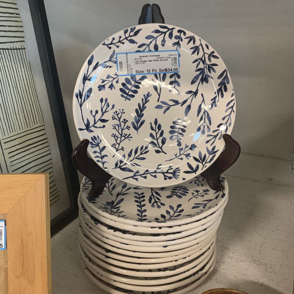 Leaf Design App Plates