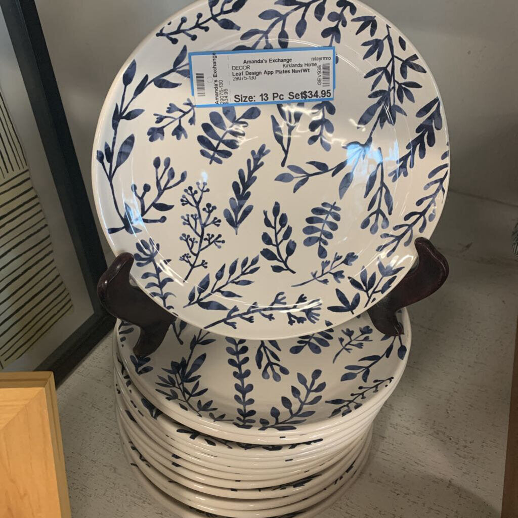 Leaf Design App Plates