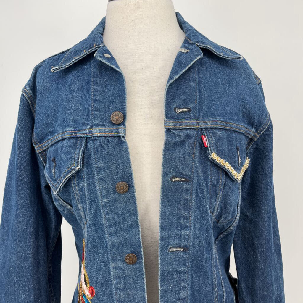 Levis Sequin Mickey Blazer