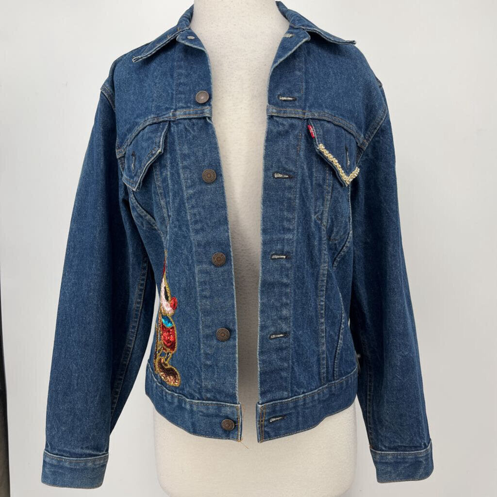 Levis Sequin Mickey Blazer