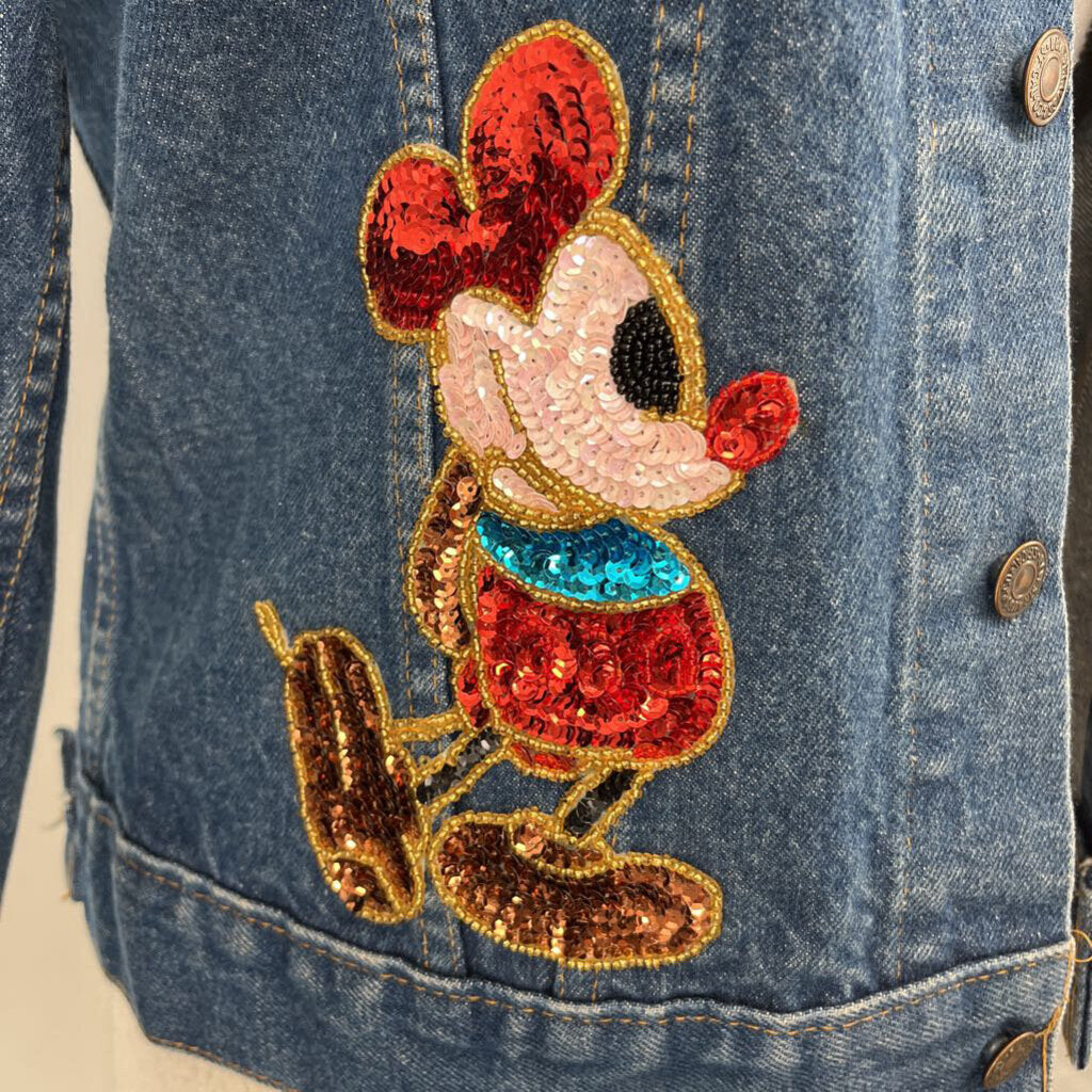 Levis Sequin Mickey Blazer