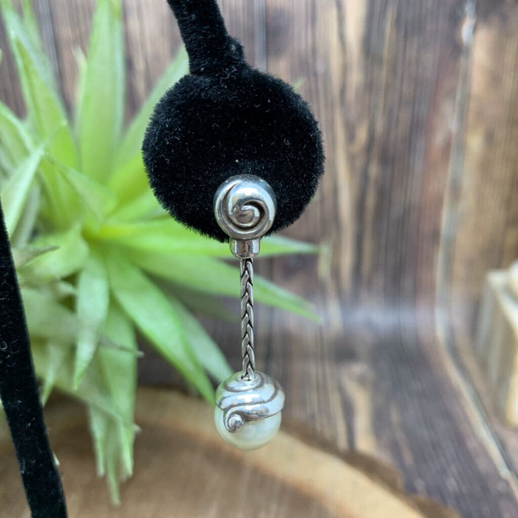 Brighton Faux Pearl Drop Earrings