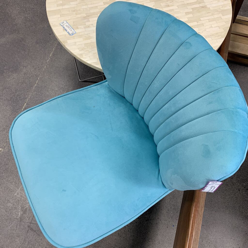 Velvet Slipper Chair