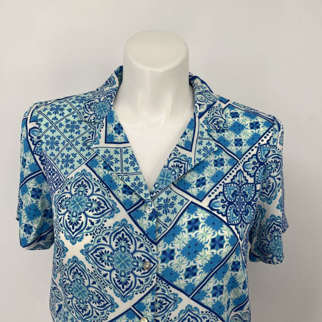 Rose + Olive S/s Floral Shirt