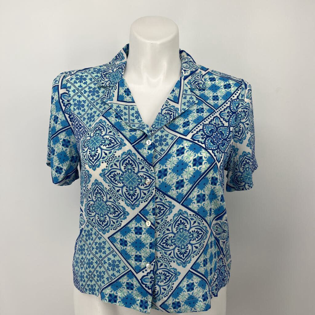 Rose + Olive S/s Floral Shirt