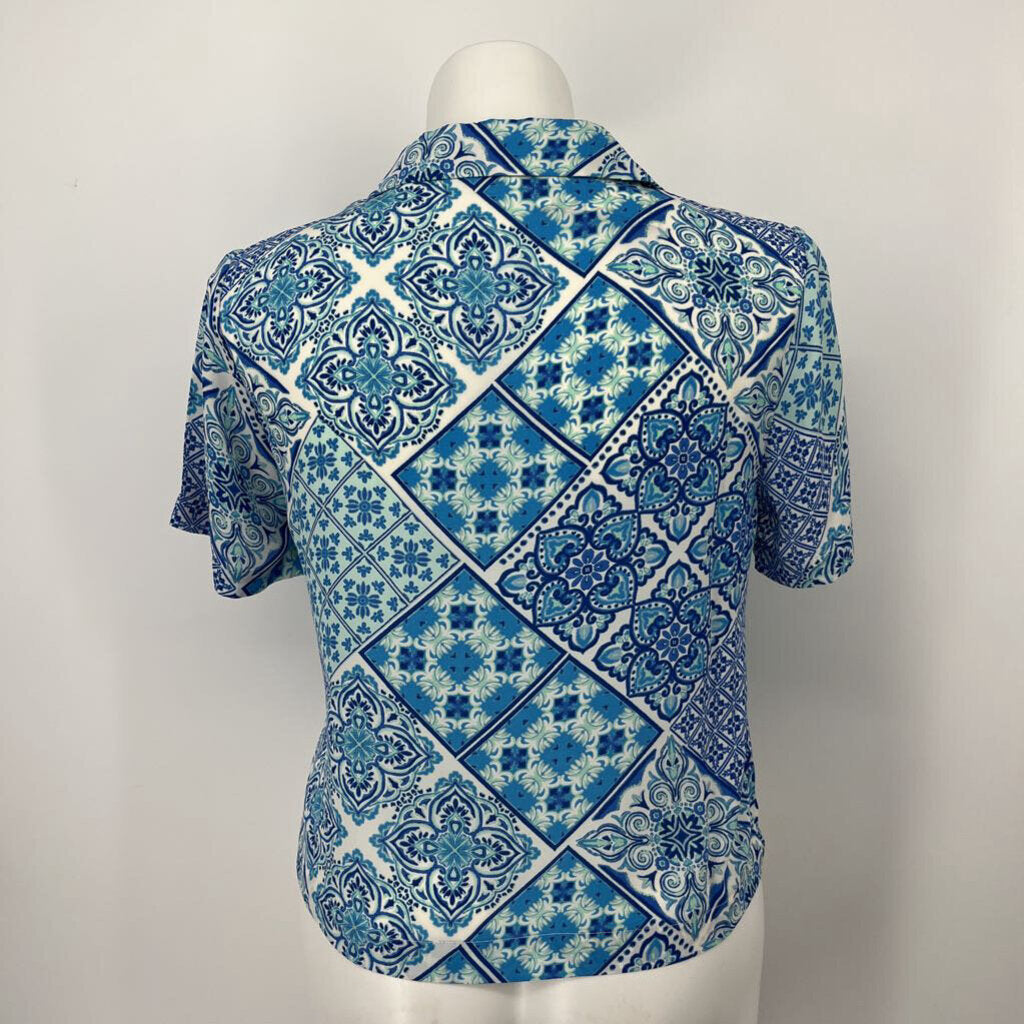 Rose + Olive S/s Floral Shirt
