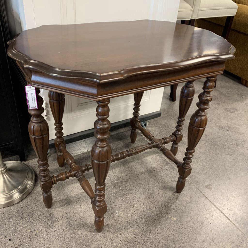 Antique Wood Foyer Table