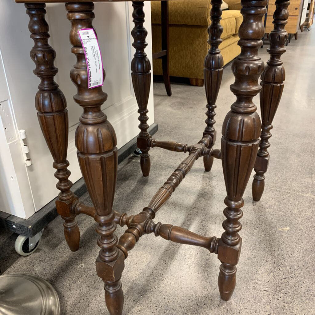 Antique Wood Foyer Table
