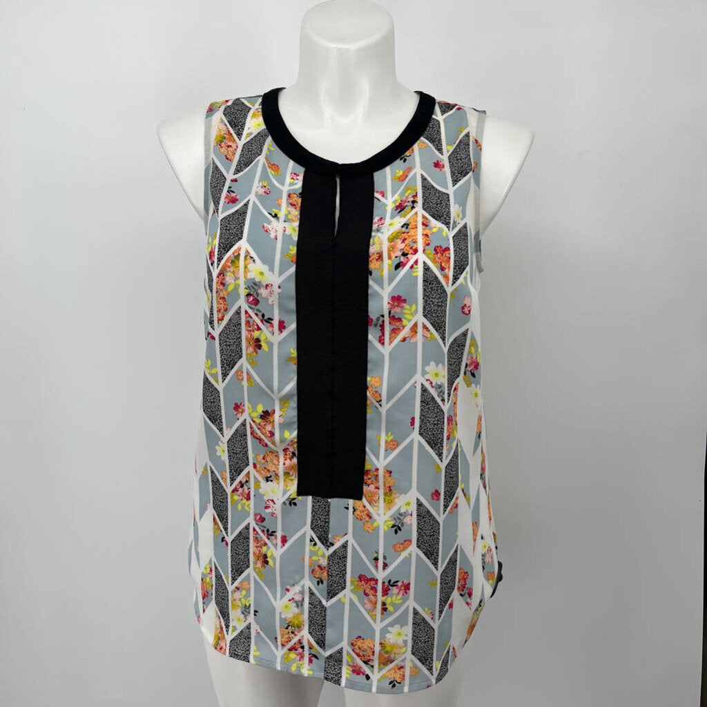Cabi Slvls Floral Shirt