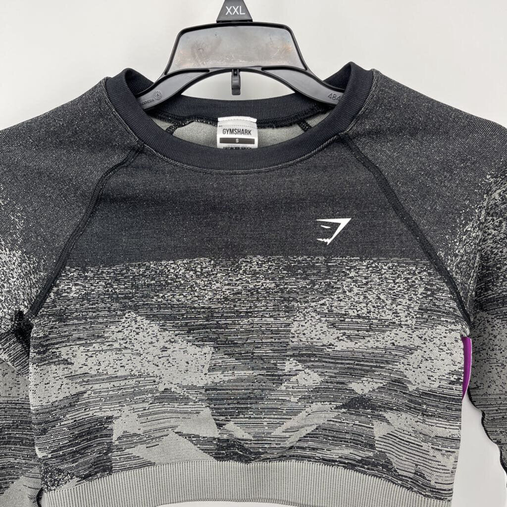 Gym Shark L/s Crop Shirt