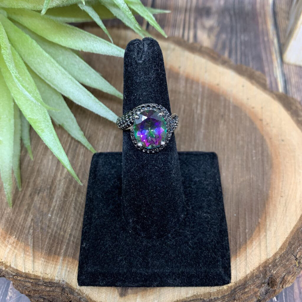 Mystic Topaz & Spinel Ring
