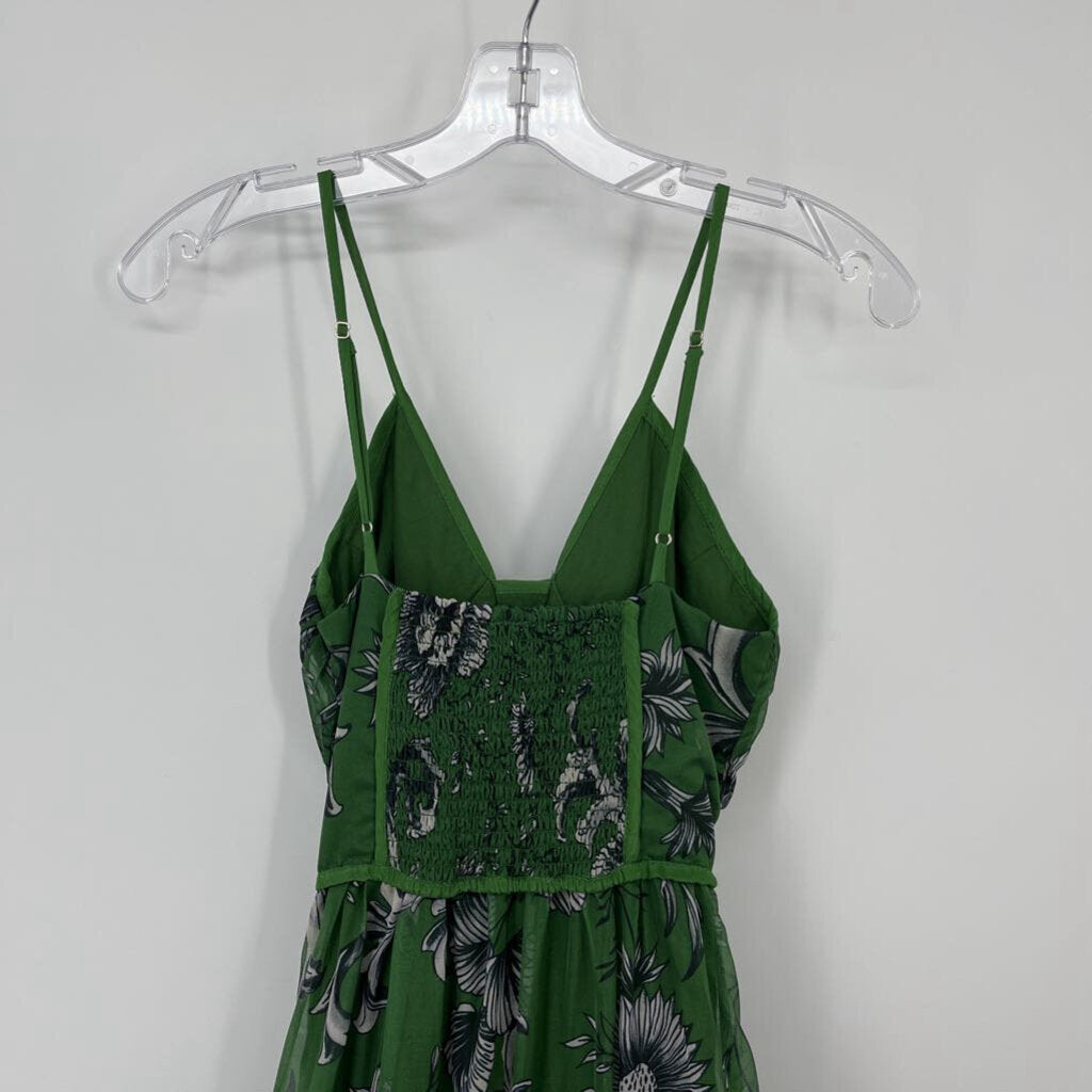 Anthropologie Floral Maxi Dress