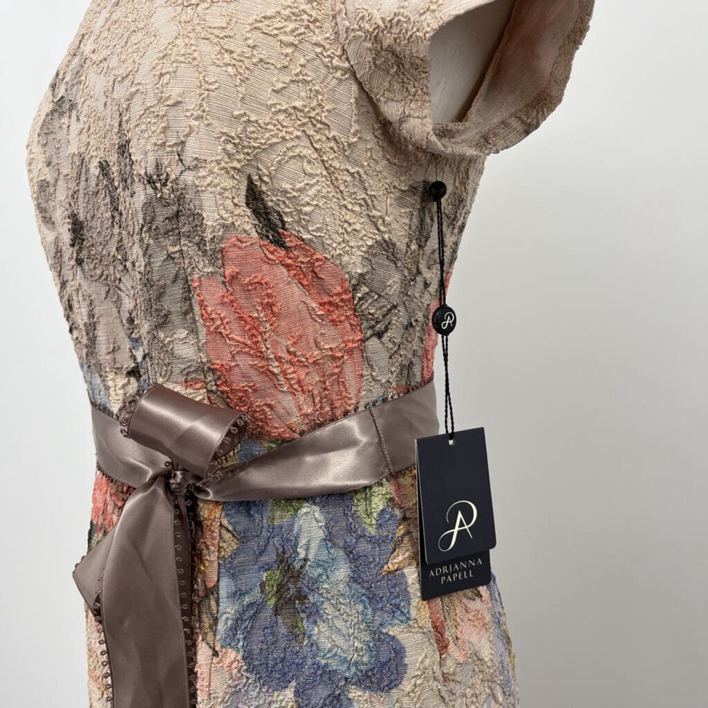 Adrianna Papell S/s Floral Dress