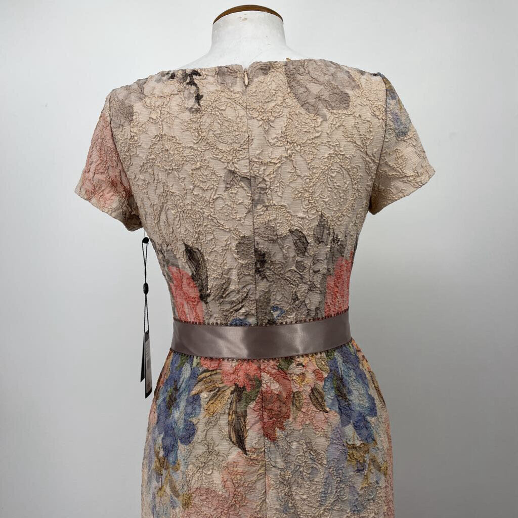 Adrianna Papell S/s Floral Dress