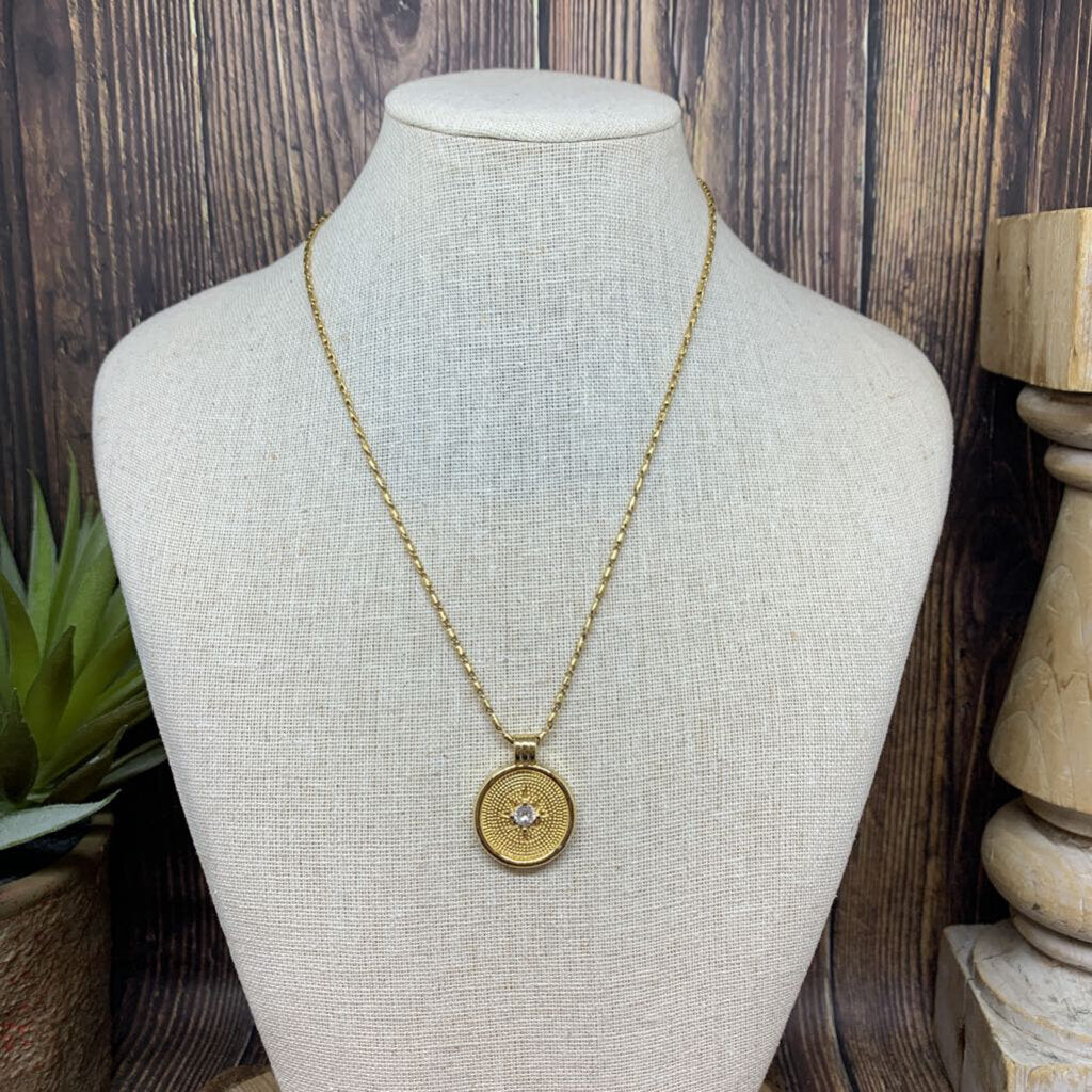 Meghan Bo Compass Necklace