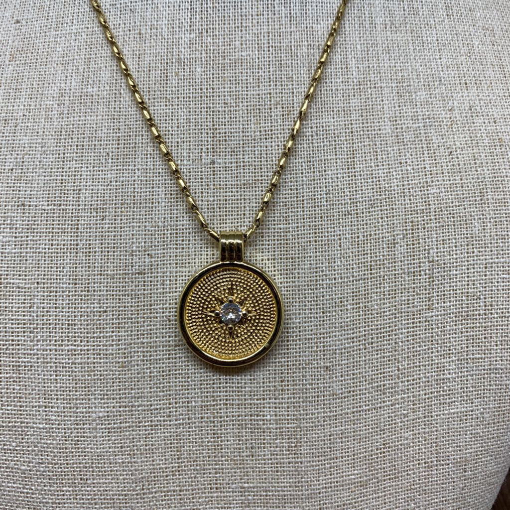 Meghan Bo Compass Necklace