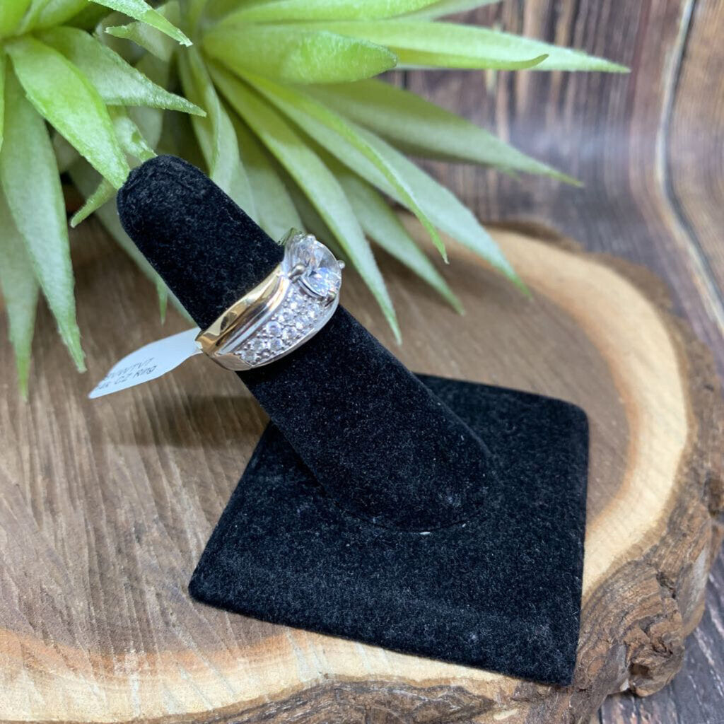 14k CZ Ring