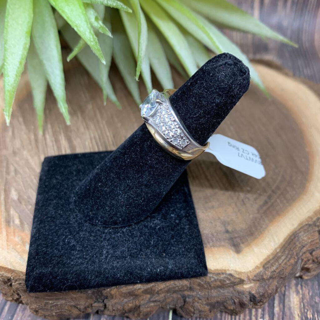 14k CZ Ring