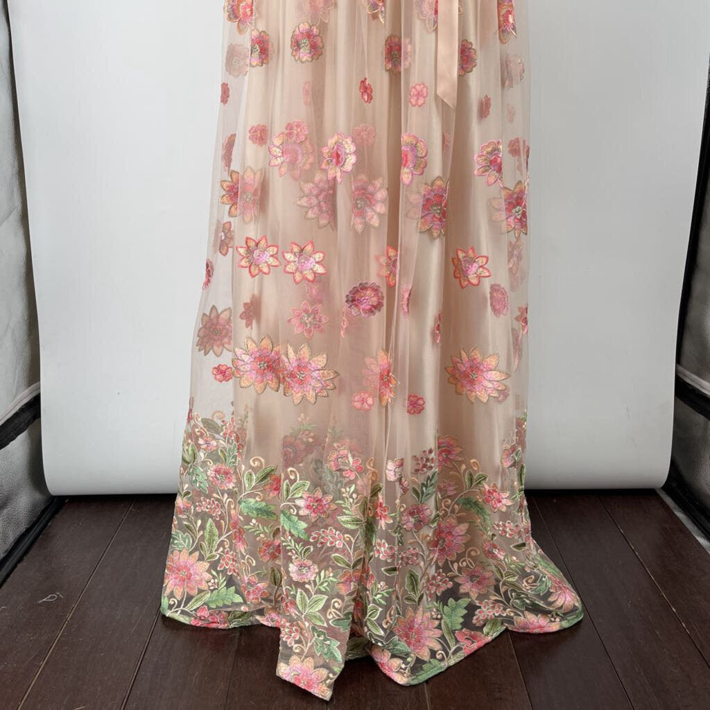 Tahari Sleeveless Floral Dress
