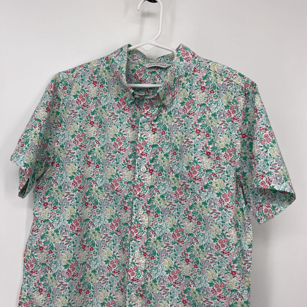 Janie and Jack S/s Floral Shirt