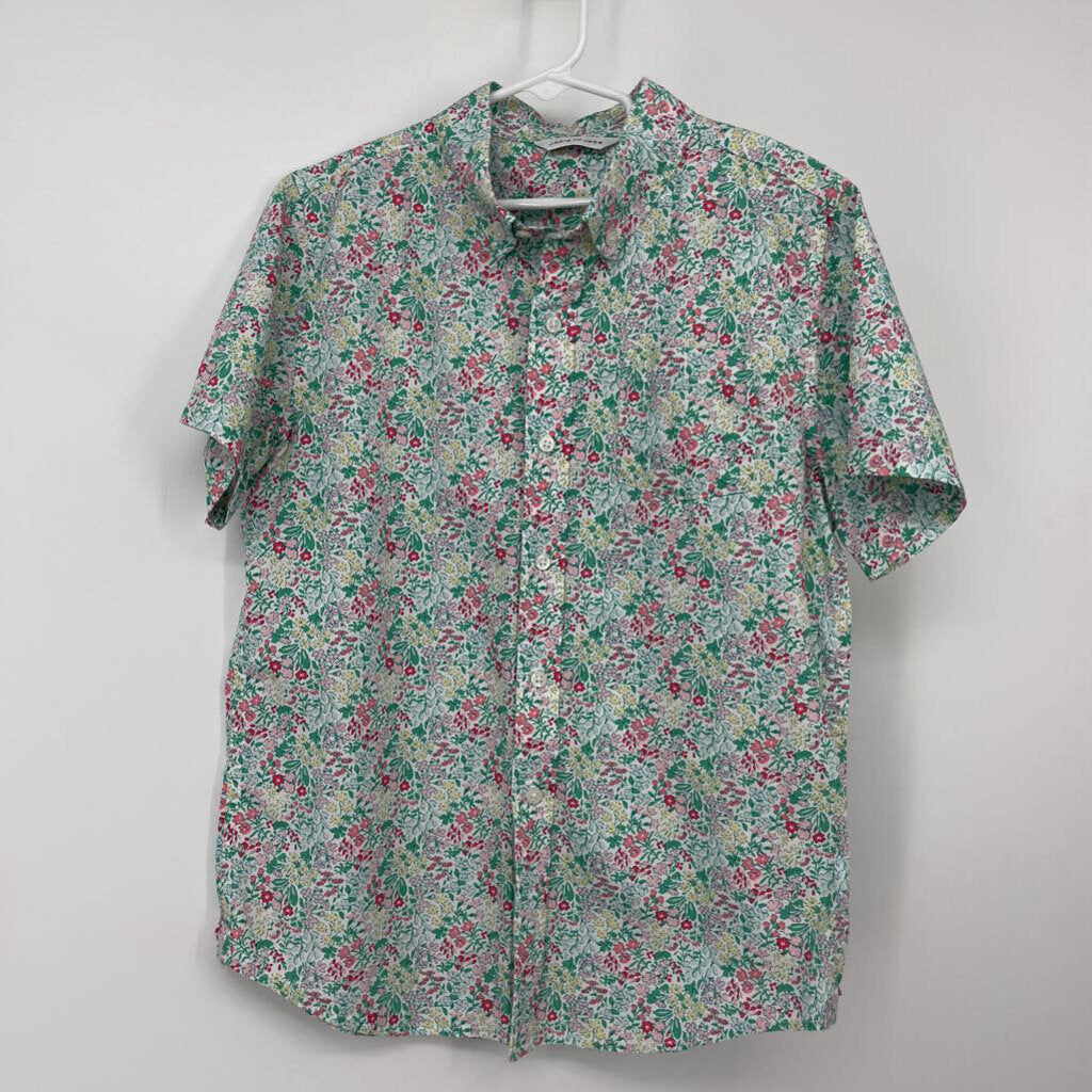 Janie and Jack S/s Floral Shirt