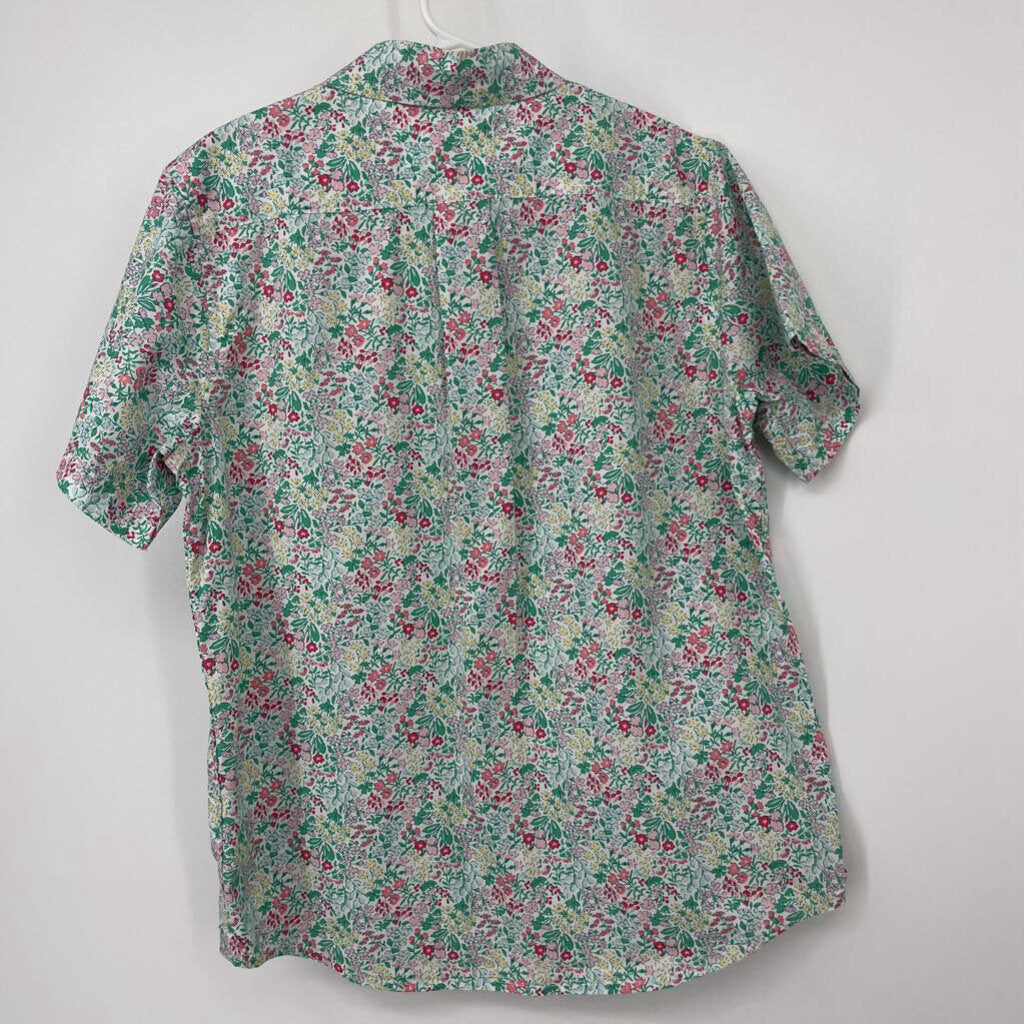 Janie and Jack S/s Floral Shirt