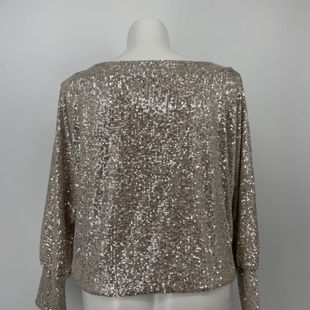 Boston Proper L/s Sequened Shirt