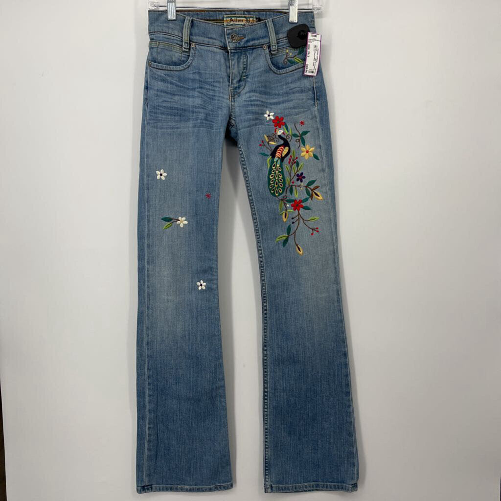Allen B Schwartz Floral Jeans