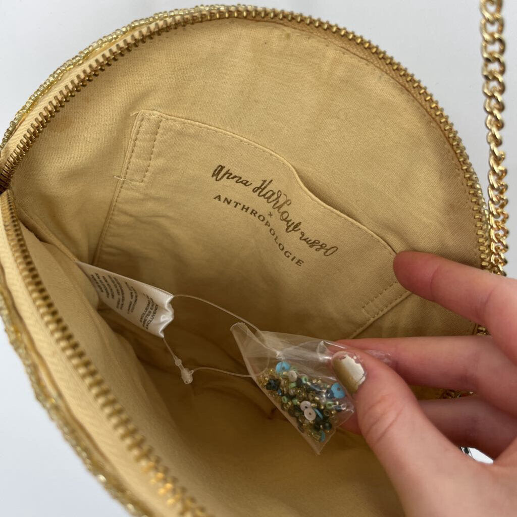 Anna Harlow Russo Beaded Circle Bag