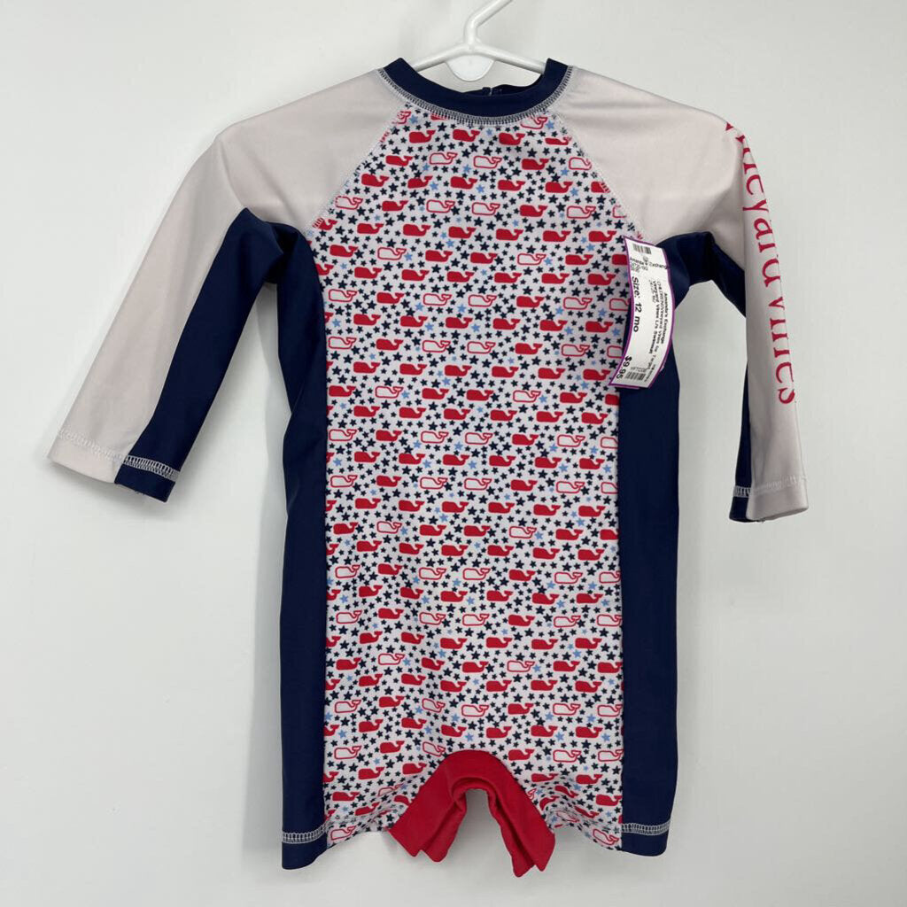Vineyard Vines L/s Swimsuit