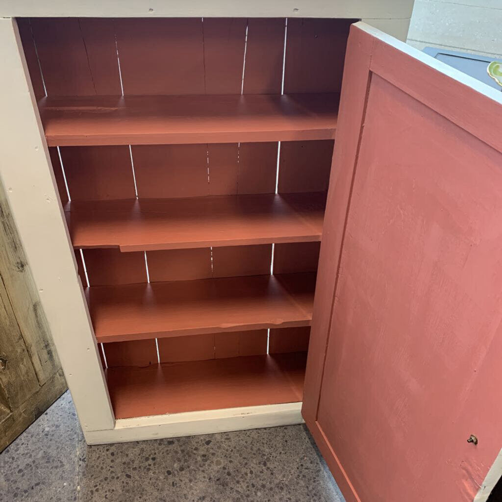 Rustic Wood Cabinet