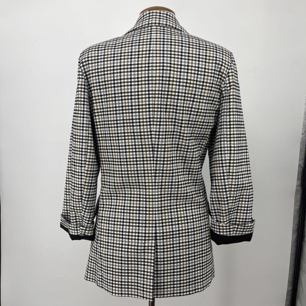 Love Tree Plaid Blazer