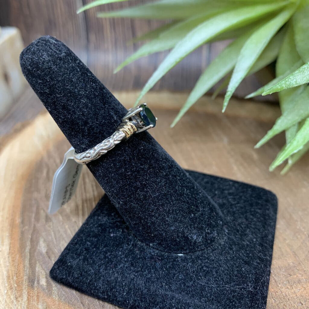Ster/14k Gem Ring